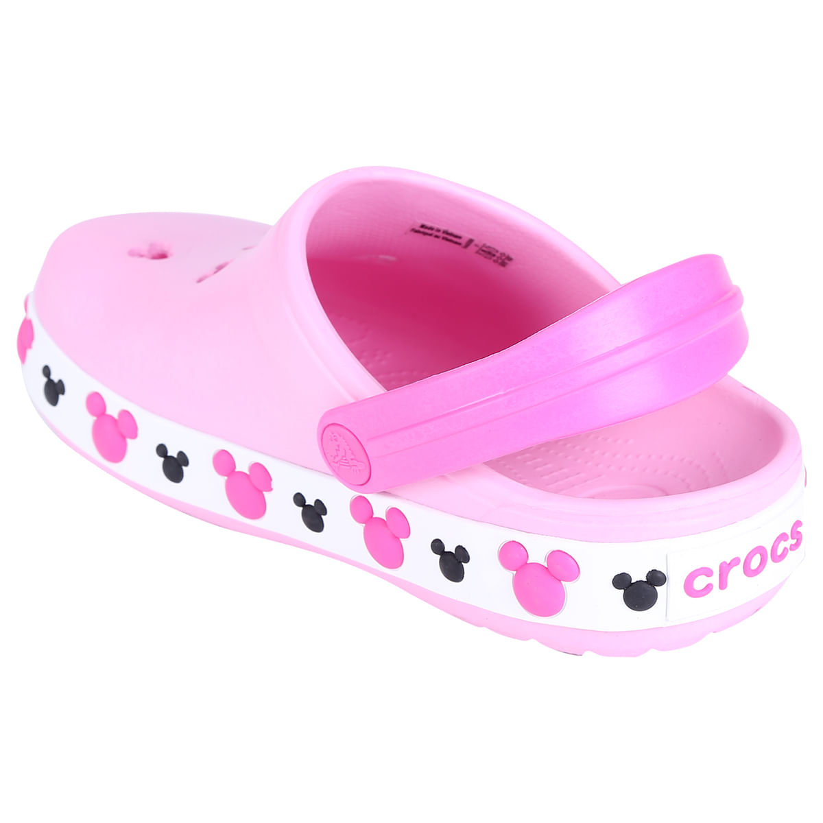 sandália crocs infantil crocband mickey iv clog