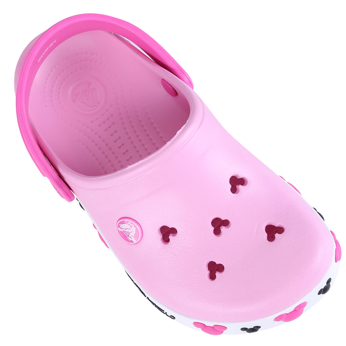 sandália crocs infantil crocband mickey iv clog