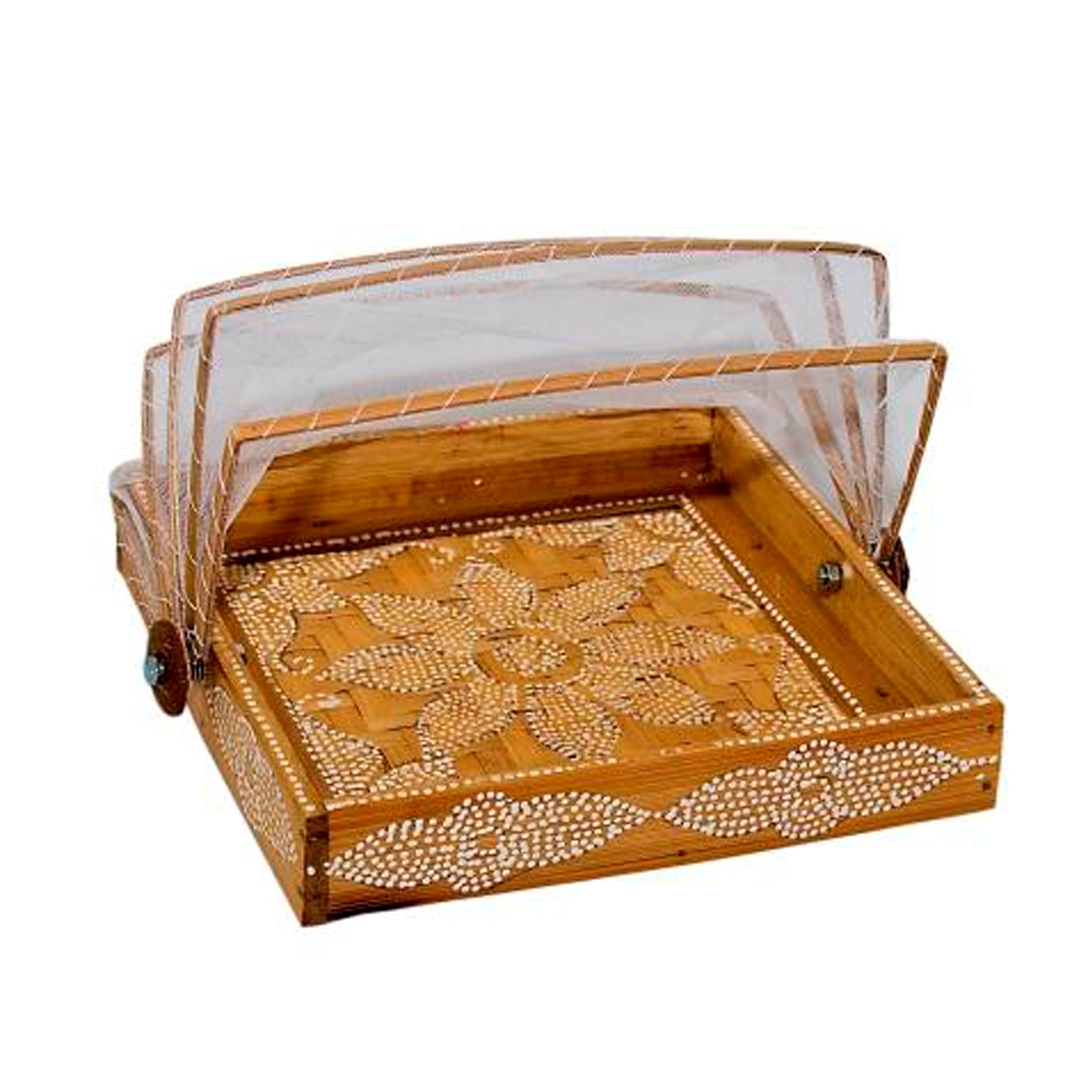 Cesto Para Paes Square Natural Thay Thay Quadrado 25x25cm Compre No Shopfacil Com