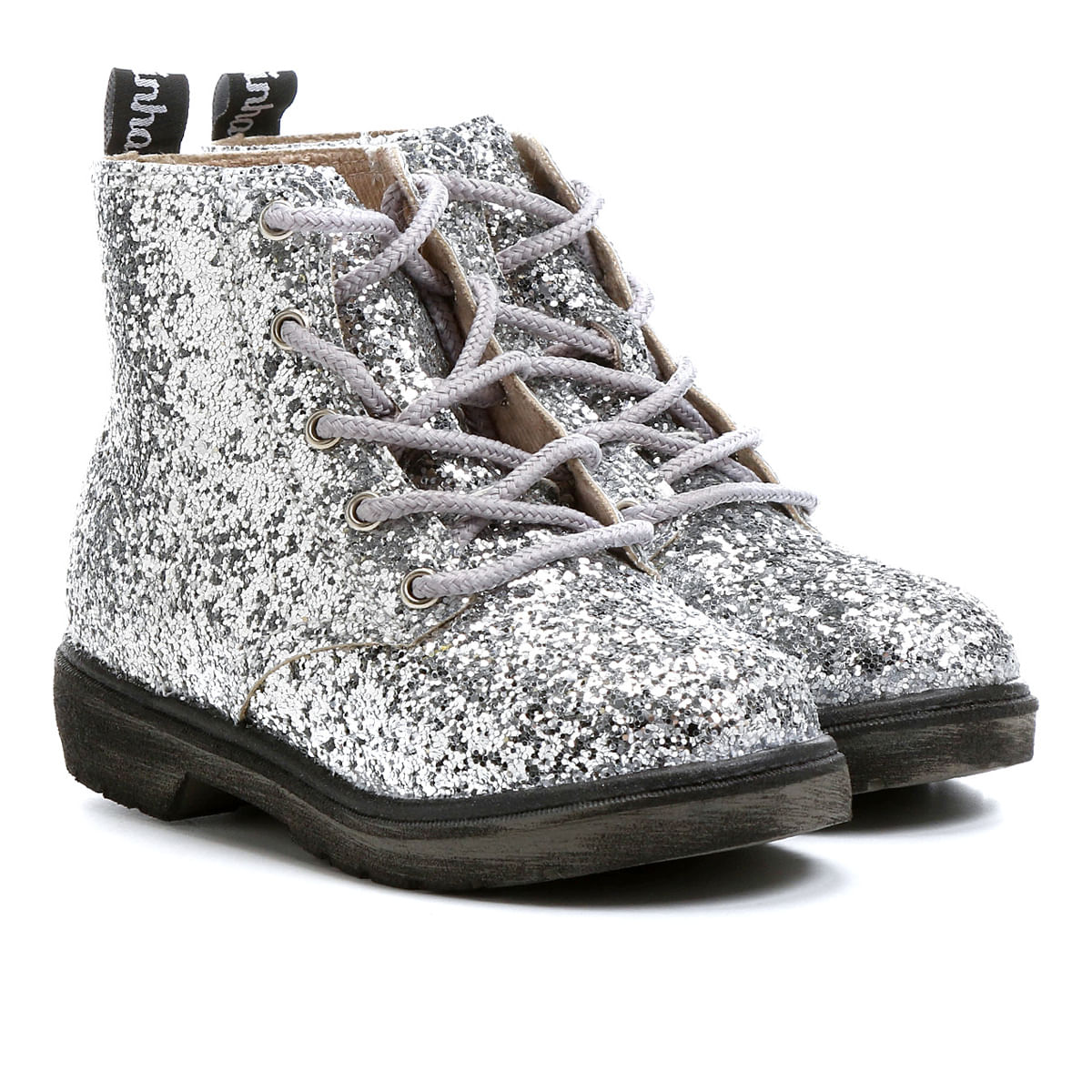 bota glitter infantil