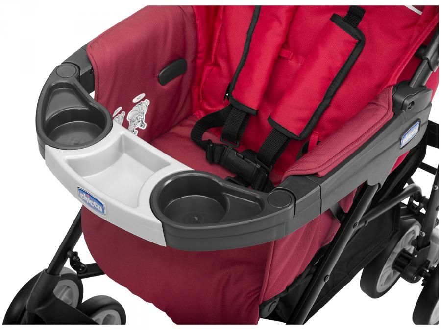 Carrinho De Bebe Passeio Chicco Nuevo Red Reclinavel Assento Reversivel 4 Posicoes Com Capa Compre No Shopfacil Com