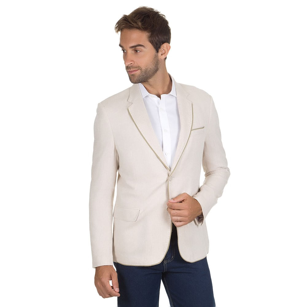  Blazer  Bege Claro Masculino Comprar no ShopF cil uma 