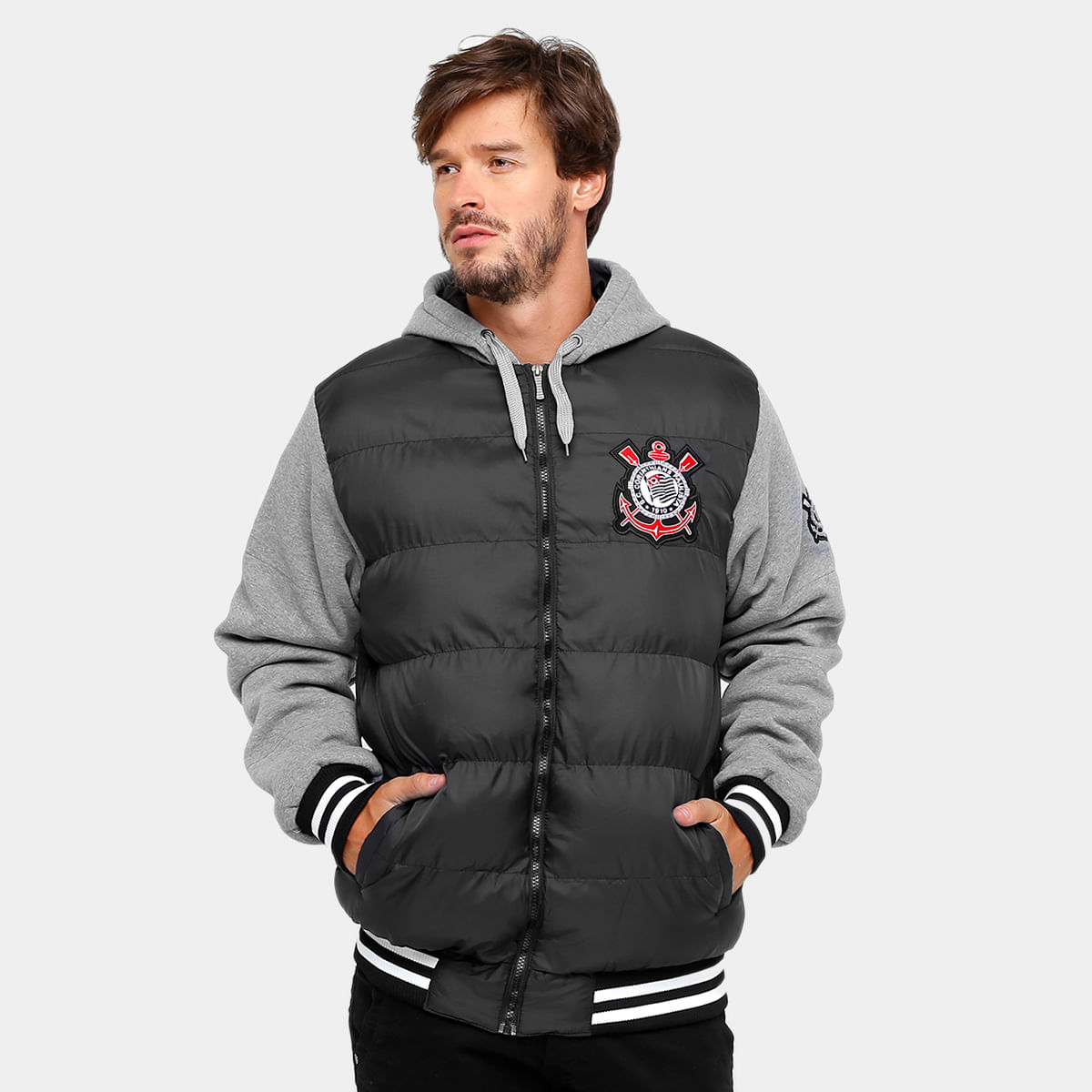 jaqueta corinthians feminina oficial super oferta