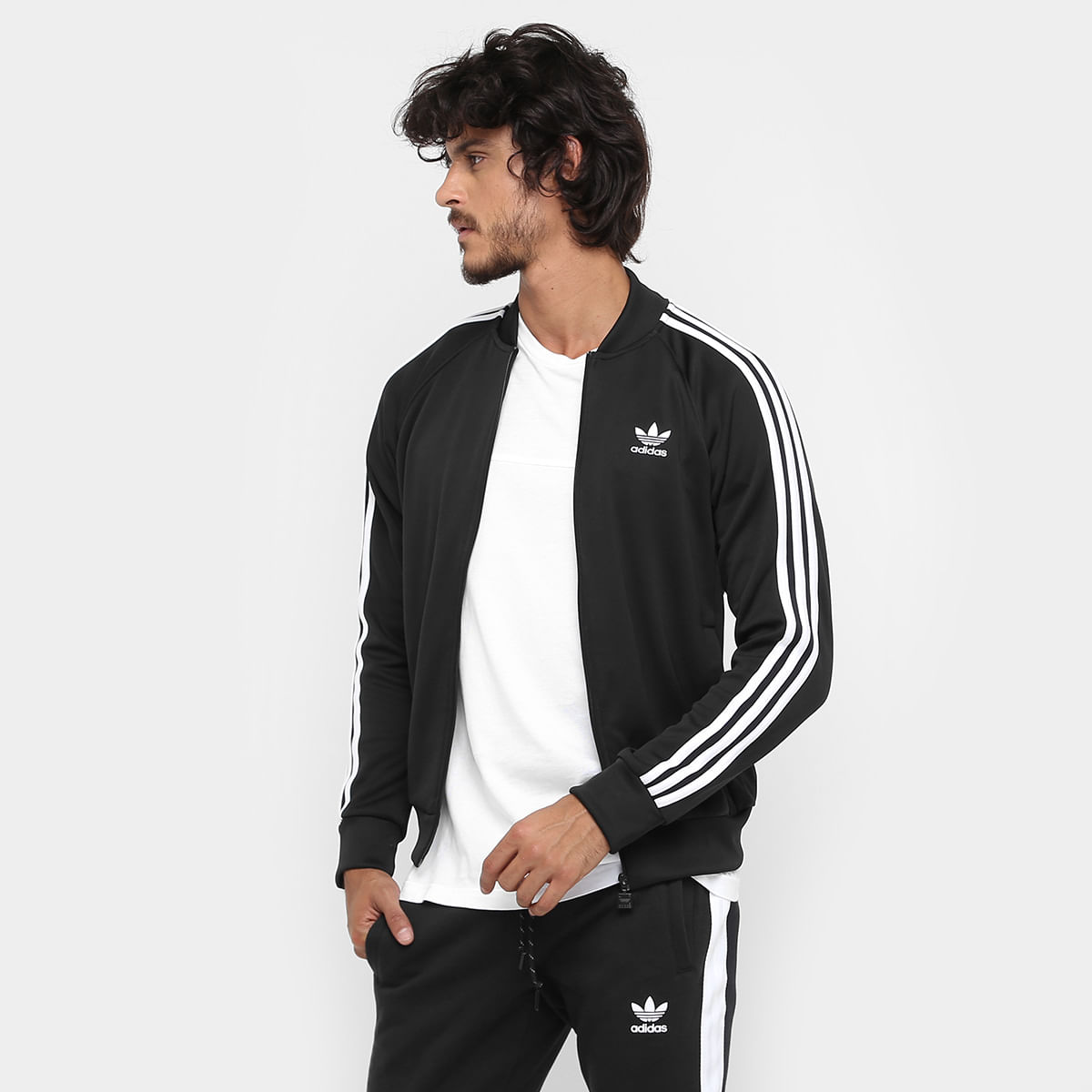 jaqueta adidas sst tt masculina