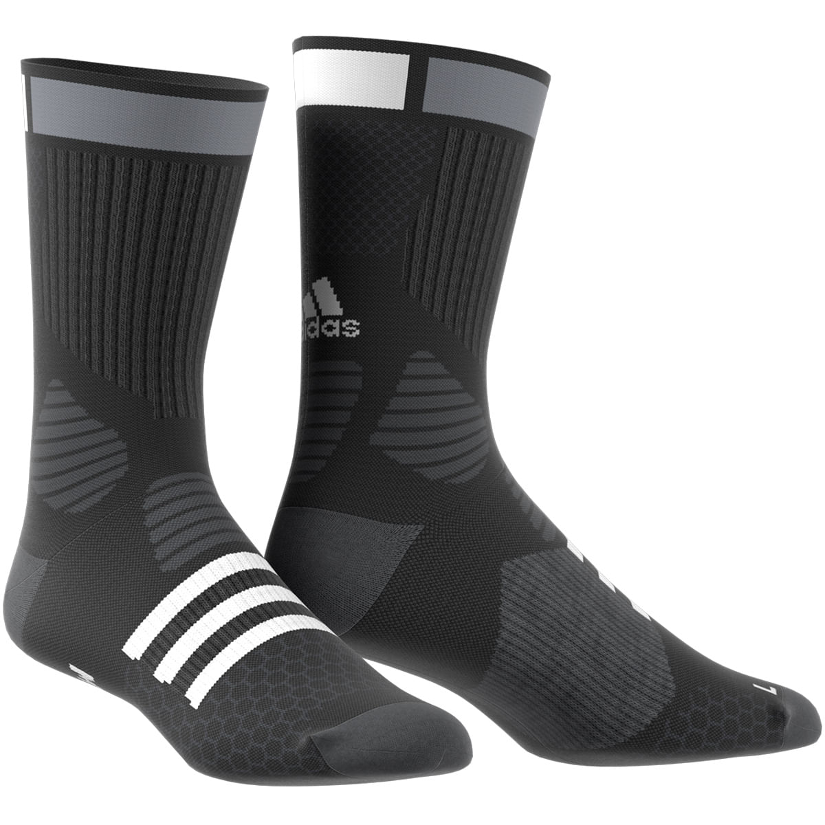 meia adidas preta cano alto