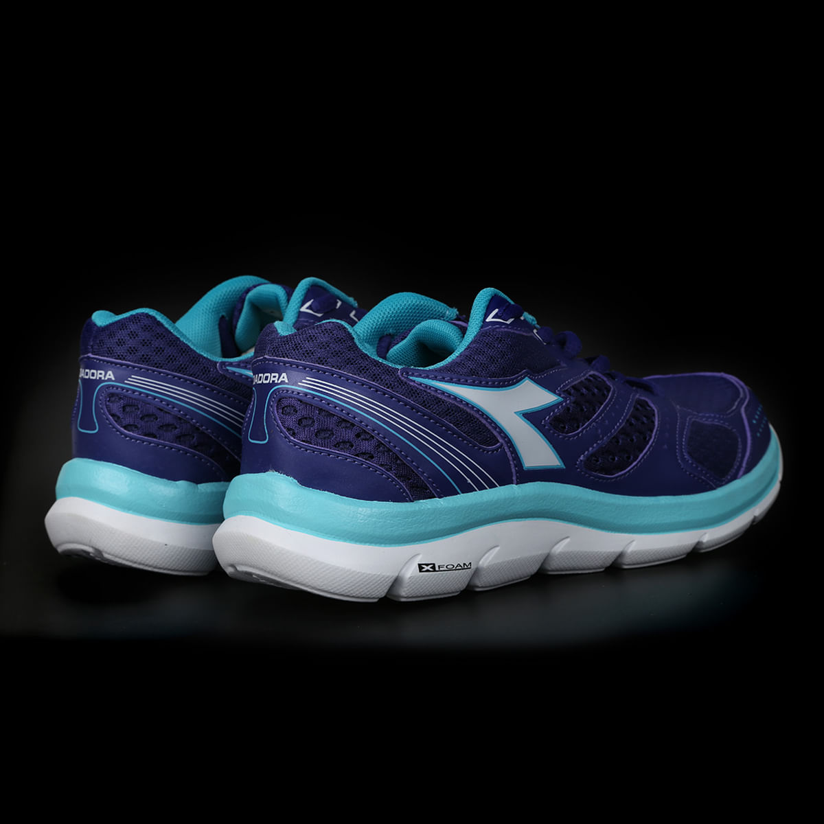 tenis diadora feminino azul