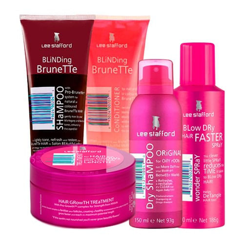 Kit Lee Stafford Brunette 5 Produtos Comprar No Shopfácil