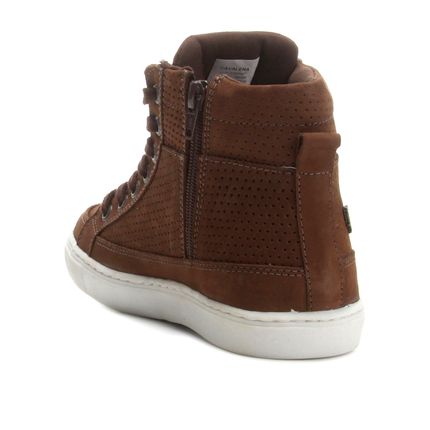 tênis couro cano alto cavalera sofia feminino