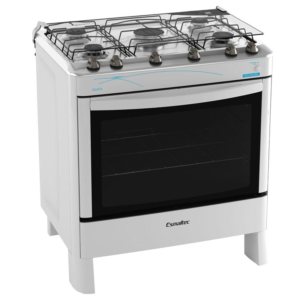 Fogao Esmaltec 5 Bocas Agata 5062 Branco Comprar no ShopFácil uma empresa Bradesco Armario De Cozinha Pequeno Planejado ~ Fogao Esmaltec 5 Bocas Agata 5062 Branco Comprar no ShopFácil uma empresa Bradesco