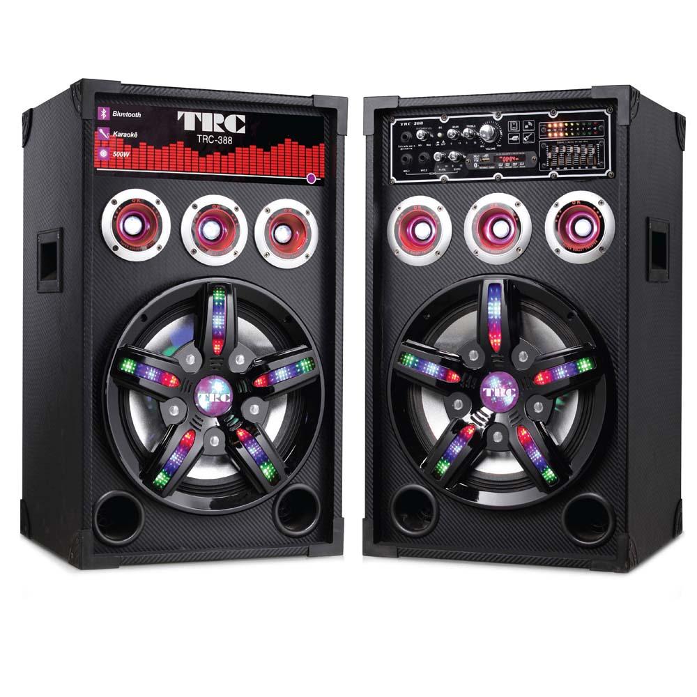 Caixa de Som Amplificada TRC TRC-388 com Bluetooth