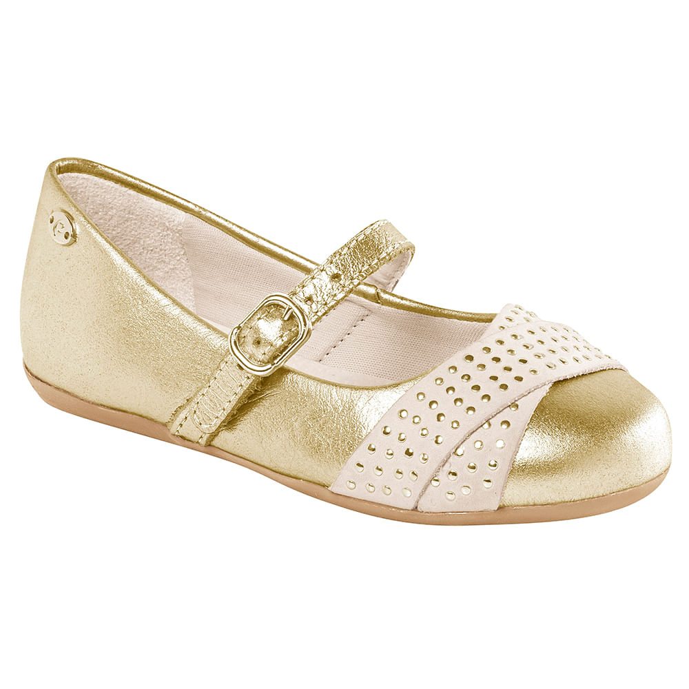 sapatinho pampili dourado