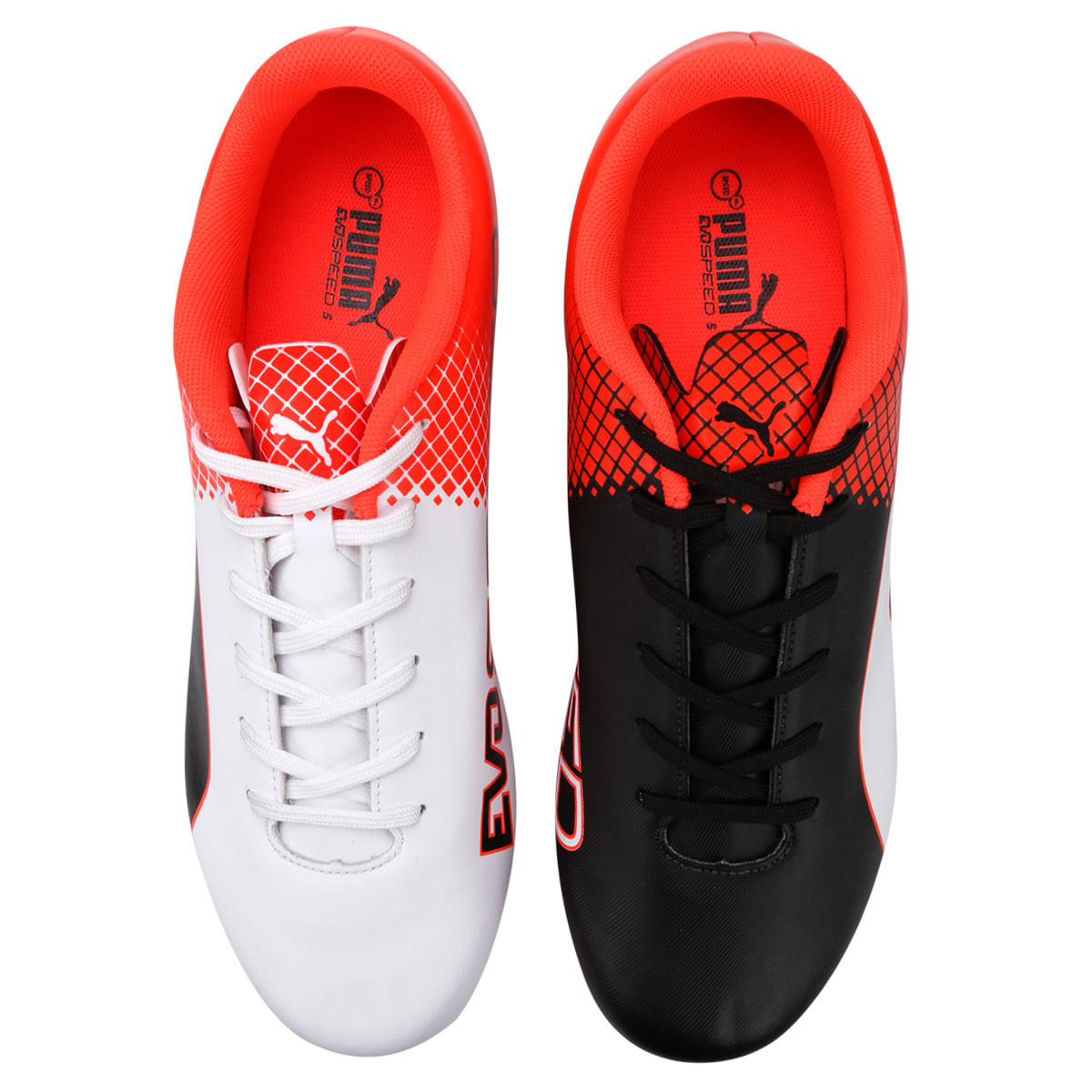 tenis futsal puma duas cores