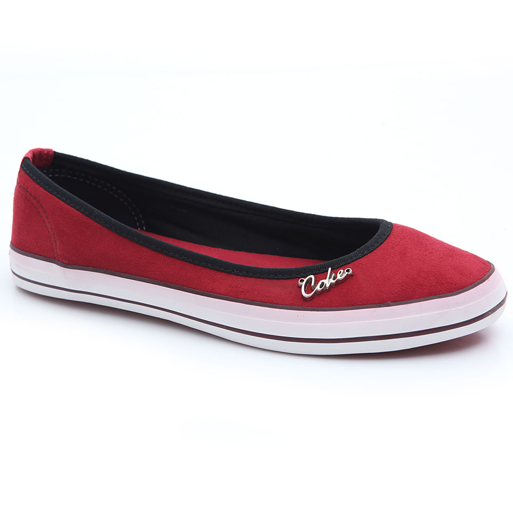 sapatilha da coca cola feminina