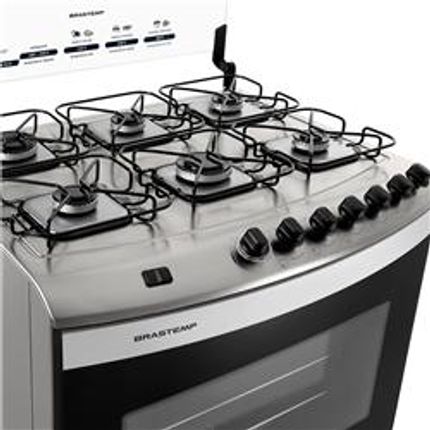 Fogão 6 bocas inox brastemp Fogão 6 bocas inox brastemp