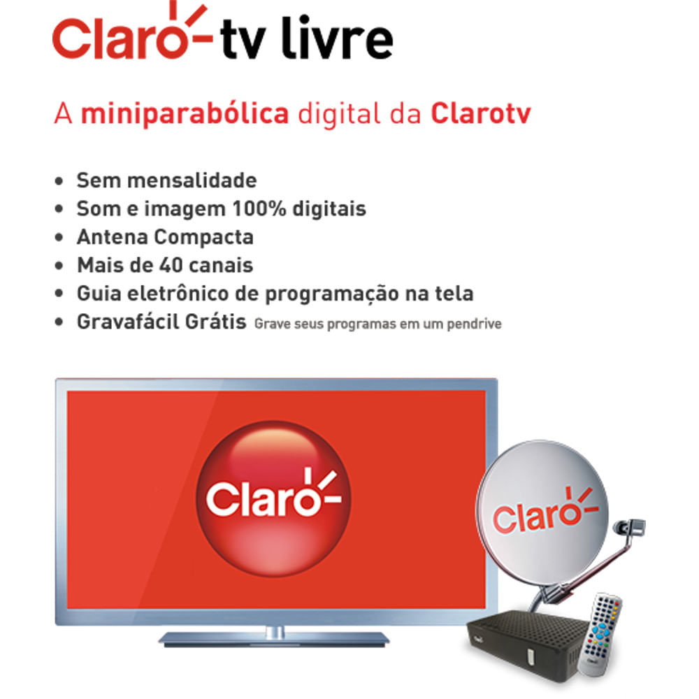 HTVDIGITAL - RECEPTOR OI TV LIVRE HD - Até 3x SEM JUROS.