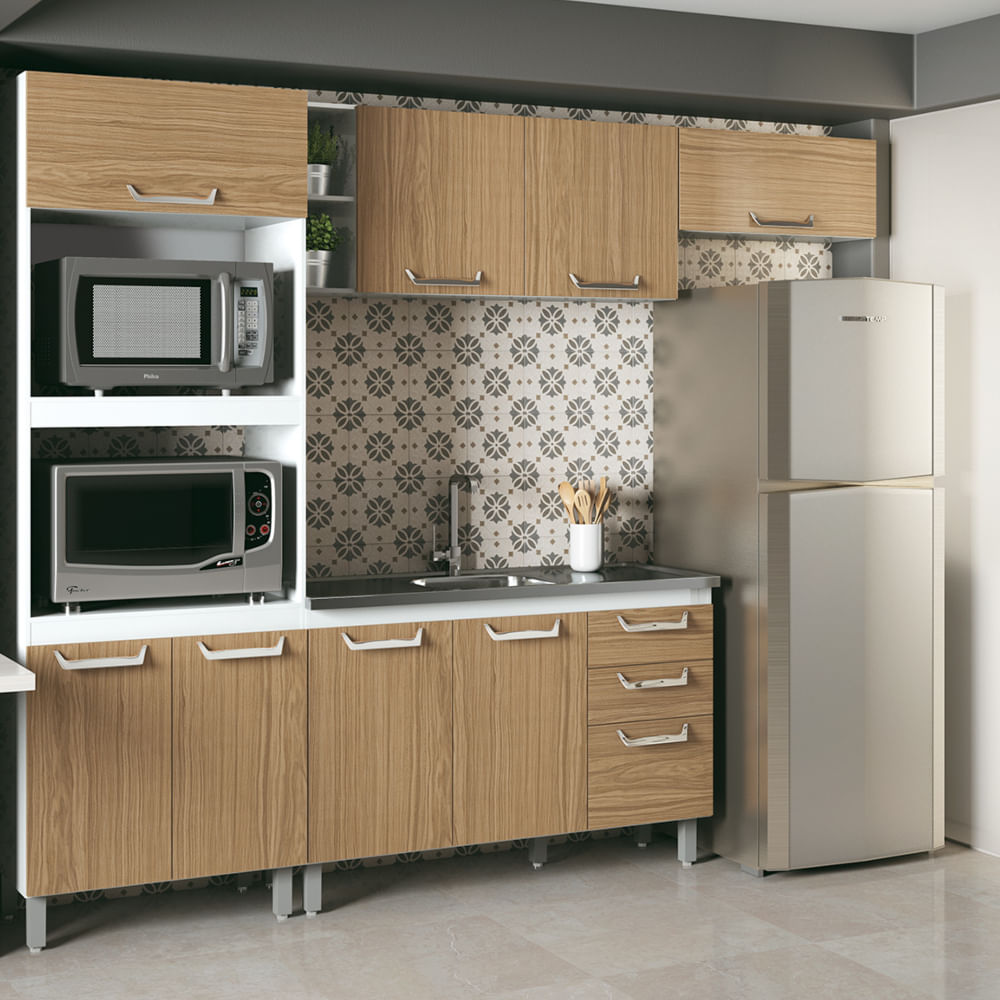 Cozinha Completa Henn Adapt 03 8 Portas E 3 Gavetas Am Ndoa Cozinha Completa Henn Adapt 03 8 Portas E 3 Gavetas Am Ndoa