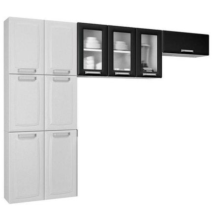 Cozinha Compacta 3 Peças Com Vidro Luce Branco/preto - Itatiaia é boa?