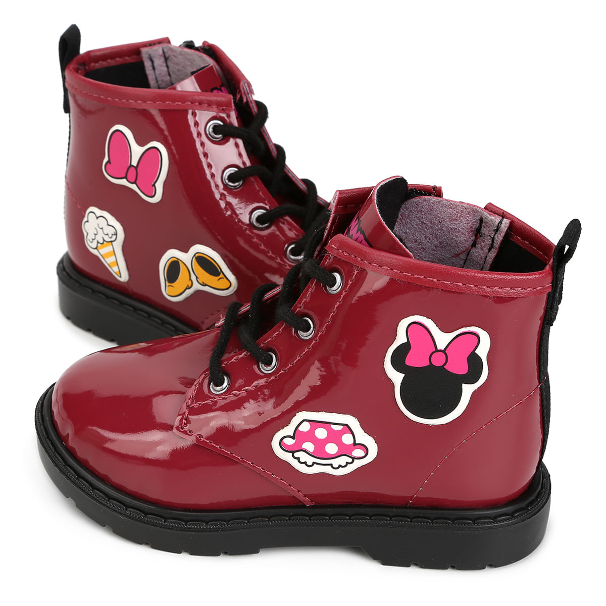 bota infantil grendene minnie