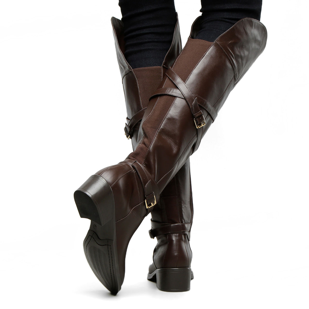 bota over the knee shoestock