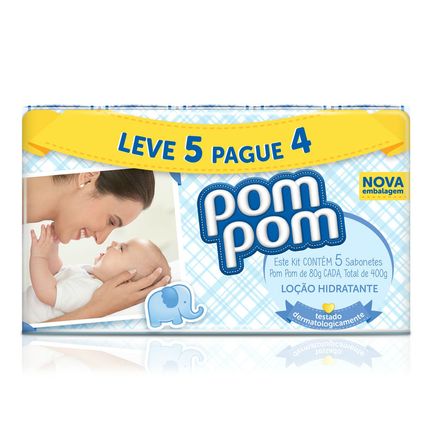 Kit Pom Pom Sabonete 80g Leve 5 Pague 4 é boa?