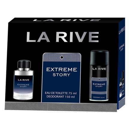 La Rive Extreme Kit - Eau de Toilette + Desodorante Menor preço em La Rive Extreme Kit - Eau de Toilette + Desodorante
