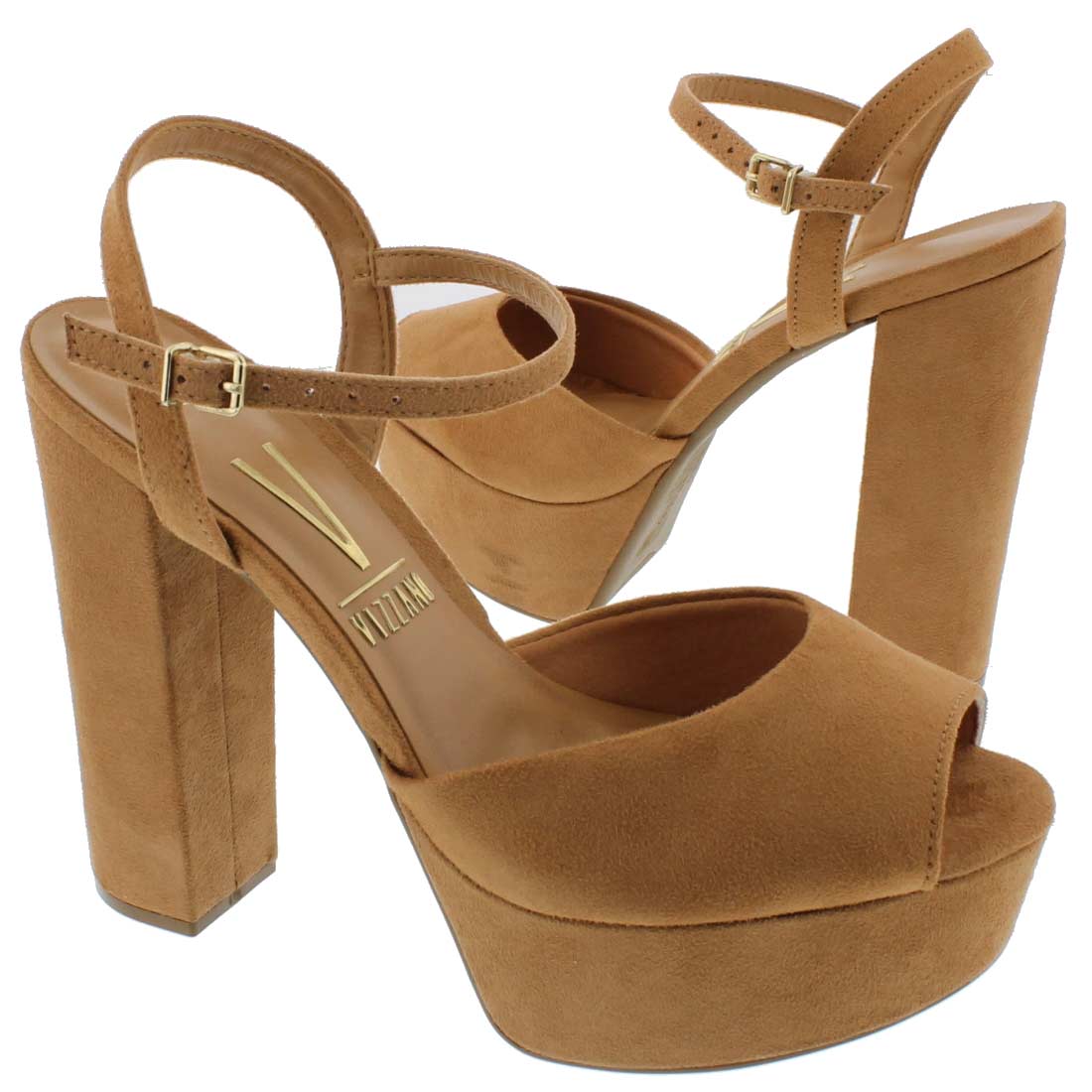 tenis vizzano camurça marrom