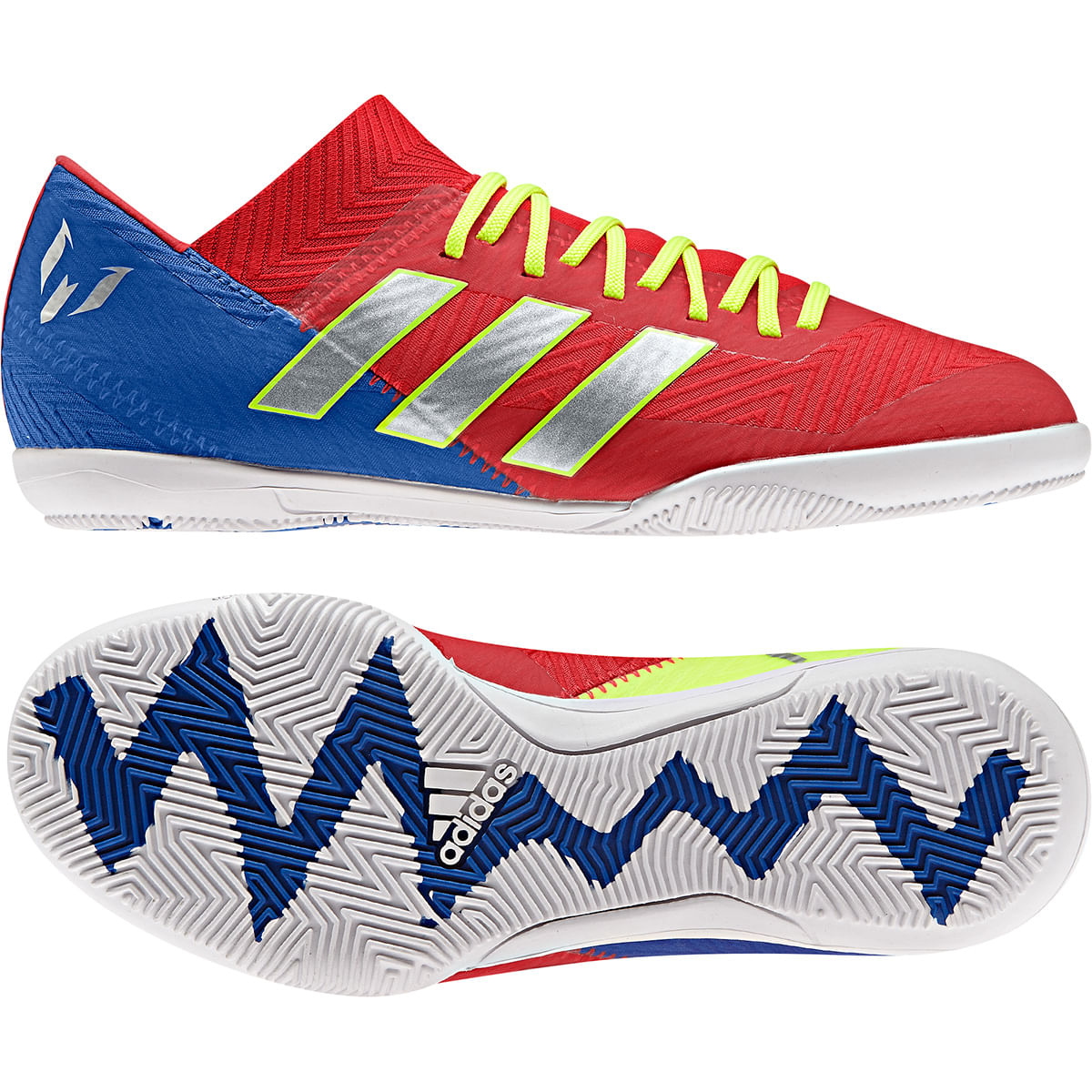 chuteira da adidas de futsal infantil