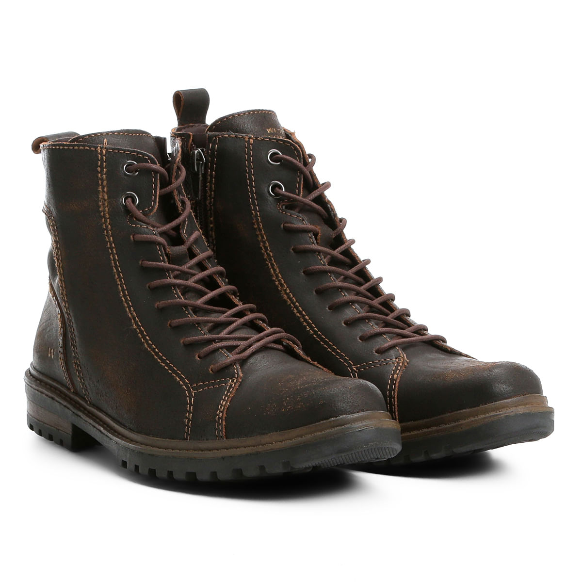bota de couro west coast