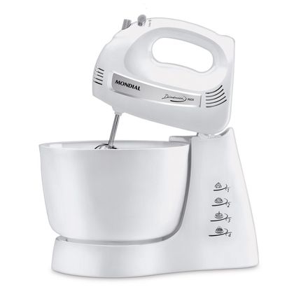 Batedeira Mondial Dinâmica B-02 com 4 Velocidades – Branca 110V é ruim? Batedeira Mondial Dinâmica B-02 com 4 Velocidades – Branca 110V é boa?