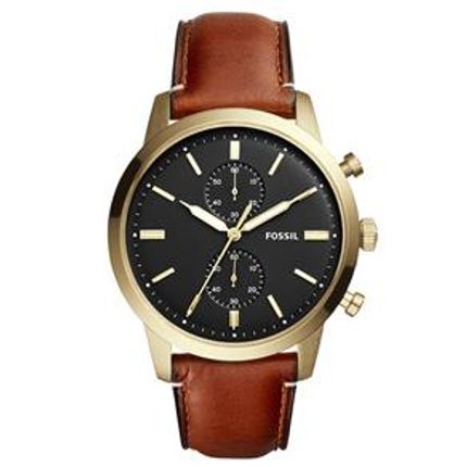 Relógio Masculino Analógico Fossil FS5338/2PN - Marrom/Preto. Menor preço em Relógio Masculino Analógico Fossil FS5338/2PN - Marrom/Preto.