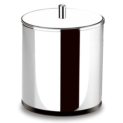 Lixeira Brinox Decorline com Tampa em Aco Inox 185 x 23 cm - 54L é boa?