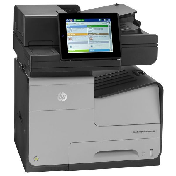 Multifuncional HP Officejet Enterprise Color X585f com Impressora, Copiadora, Scanner, Fax