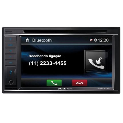 Central Multimidia Positron SP8520BT Duble DIN com Tela de 6,2- Touchscreen, Entradas USB e Auxiliar, Bluetooth, SD-Card e Controle Remoto Menor preço em Central Multimidia Positron SP8520BT Duble DIN com Tela de 6,2- Touchscreen, Entradas USB e Auxiliar, Bluetooth, SD-Card e Controle Remoto