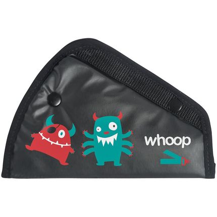 Posicionador para Cinto de Segurança Kiddo Whoop Fix - Monstros. Menor preço em Posicionador para Cinto de Segurança Kiddo Whoop Fix - Monstros.