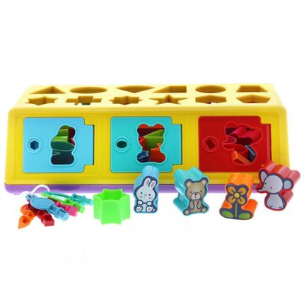 Caixa Encaixa 18 peças Estrela - 114025 Menor preço em Caixa Encaixa 18 peças Estrela - 114025