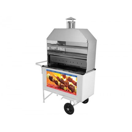 Carrinho de Churrasco Armon - Street Food Luxo com 2 Grelhas Menor preço em Carrinho de Churrasco Armon - Street Food Luxo com 2 Grelhas
