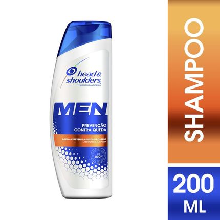 Shampoo Masculino Head & Shoulders Anticaspa Prevenção Contra Queda - 200mL Menor preço em Shampoo Masculino Head & Shoulders Anticaspa Prevenção Contra Queda - 200mL