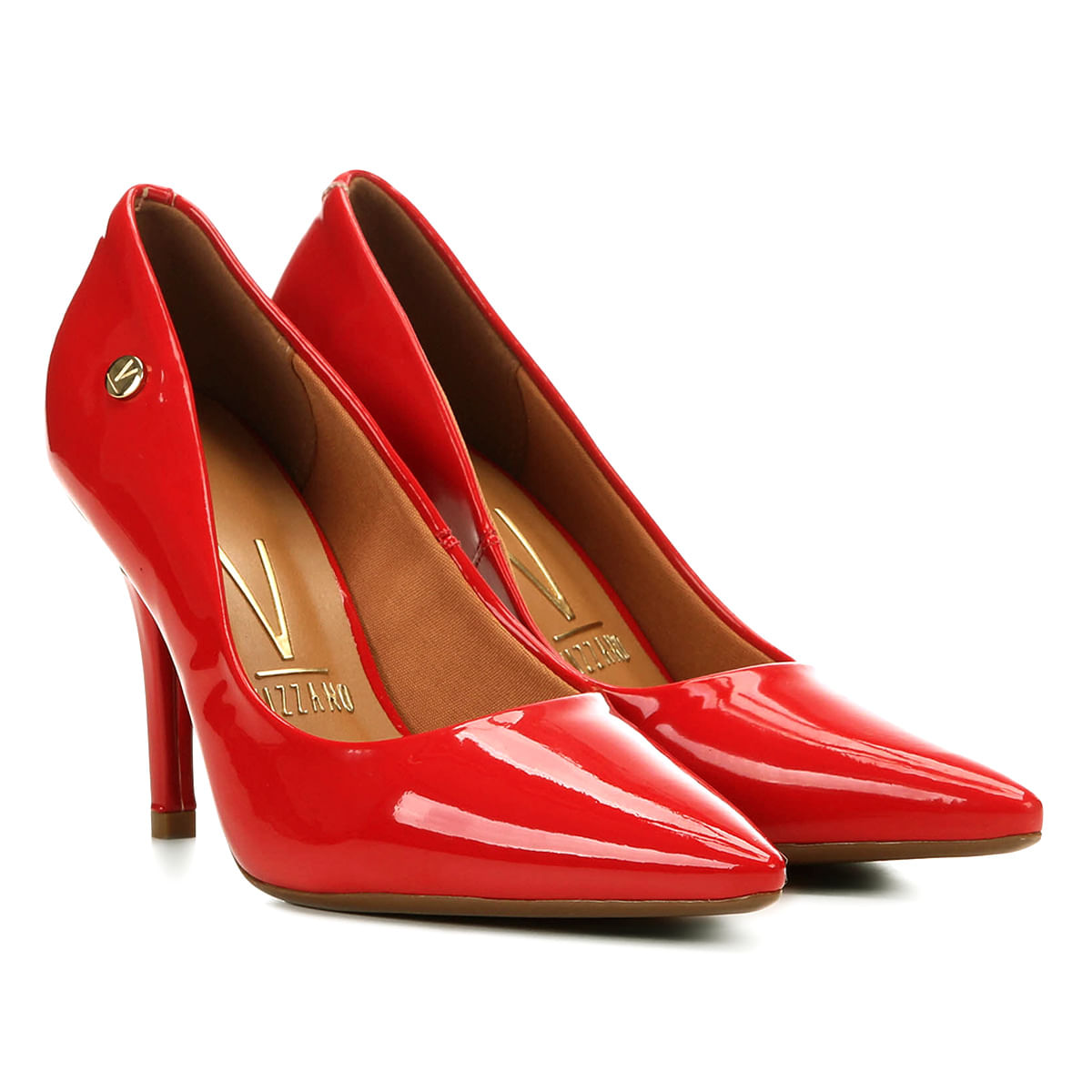 scarpin vizzano salto alto verniz