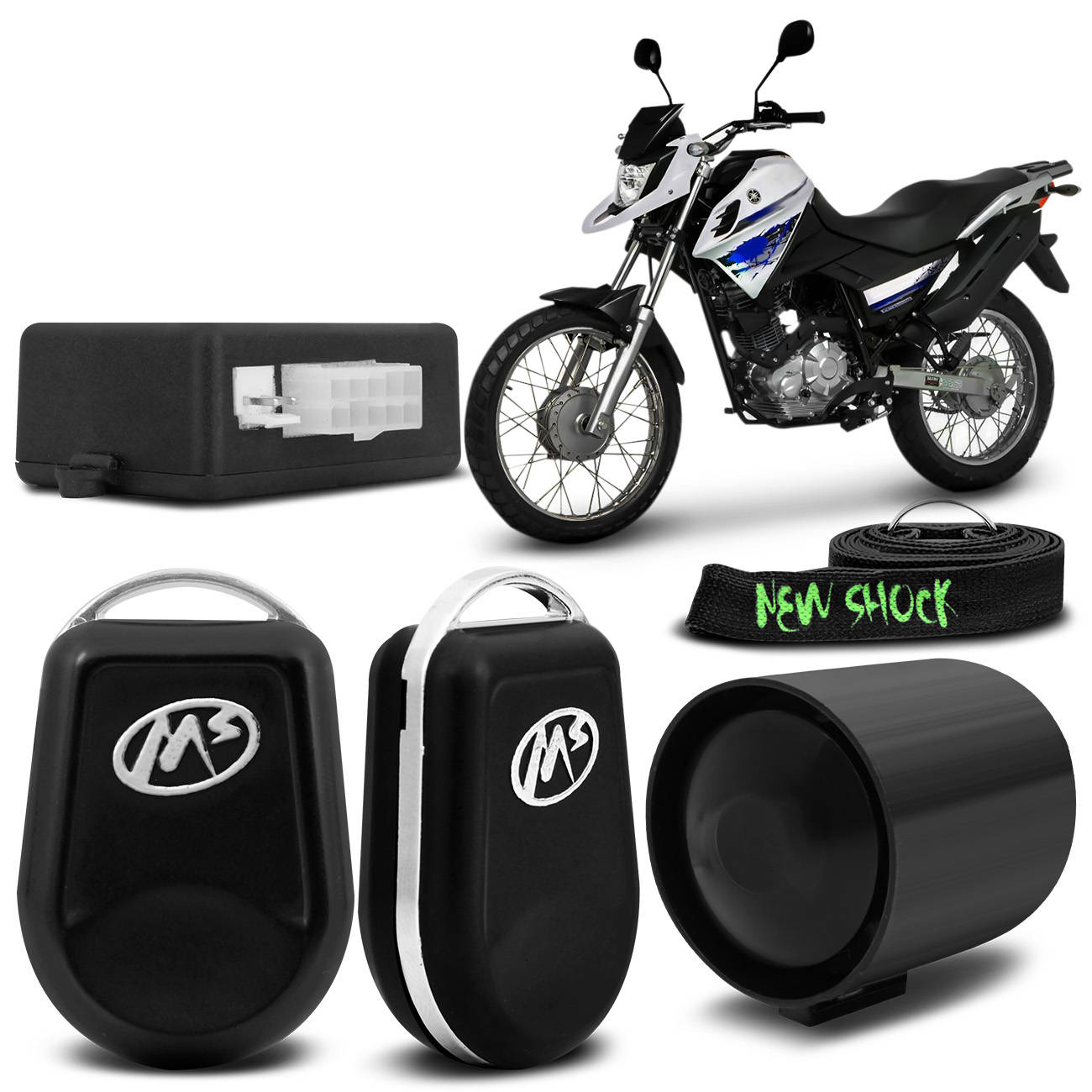 alarme de presença para moto new shock