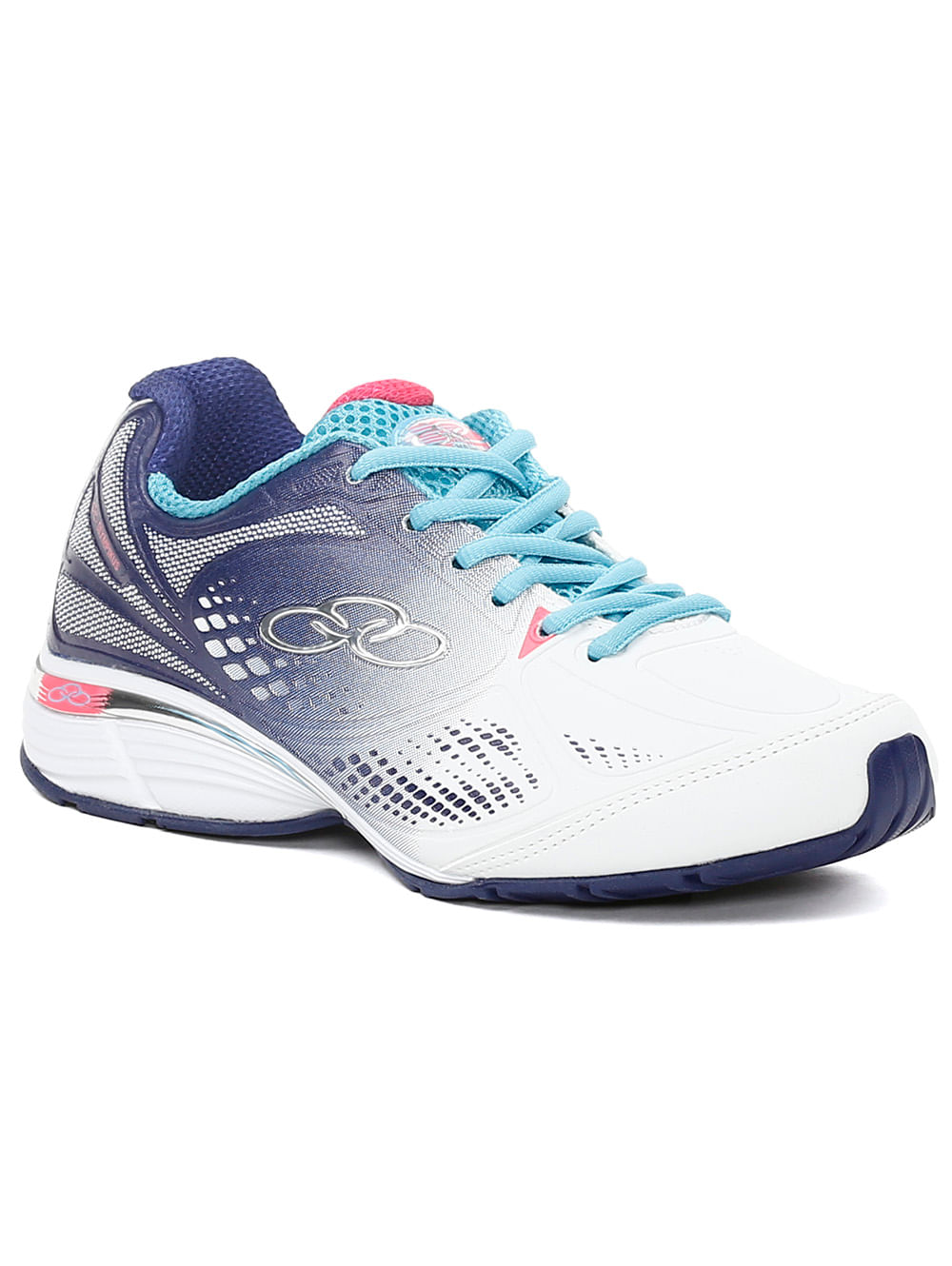 tenis branco feminino esporte
