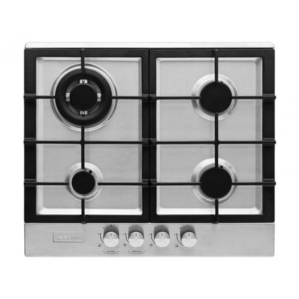 Cooktop 4 Bocas Midea Desea Inox - à Gás Natural e GLP Tripla-Chama Menor preço em Cooktop 4 Bocas Midea Desea Inox - à Gás Natural e GLP Tripla-Chama