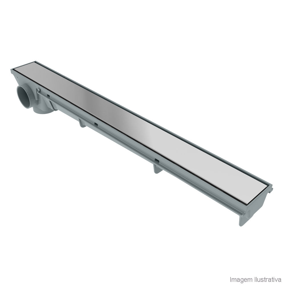 Ralo Linear 50cm Grelha Inox Tigre Comprar No Shopf Cil Uma Ralo Linear 50cm Grelha Inox Tigre Comprar No Shopf Cil Uma