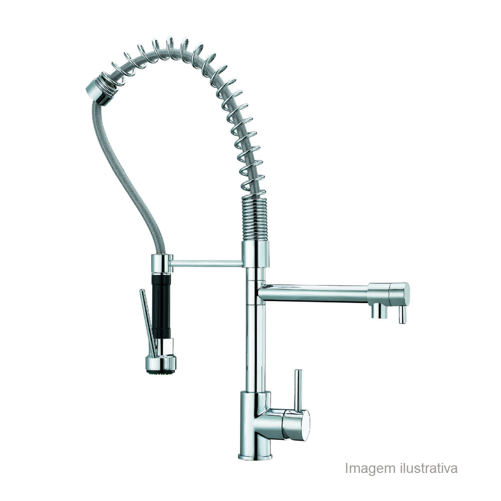 Monocomando Para Cozinha Gourmet Cromado Alterna Comprar No Monocomando Para Cozinha Gourmet Cromado Alterna Comprar No