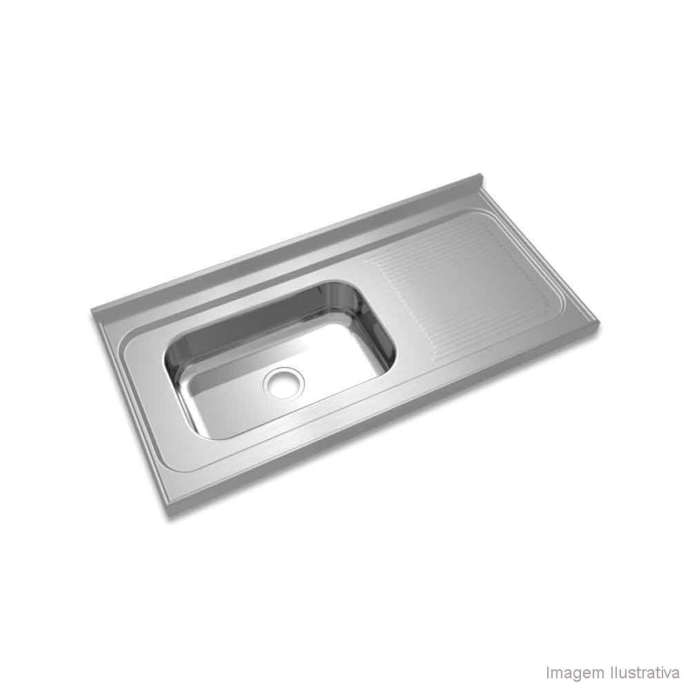 Pia De Inox Esquerda 120x60cm Mekal Comprar No Shopf Cil Uma Pia De Inox Esquerda 120x60cm Mekal Comprar No Shopf Cil Uma