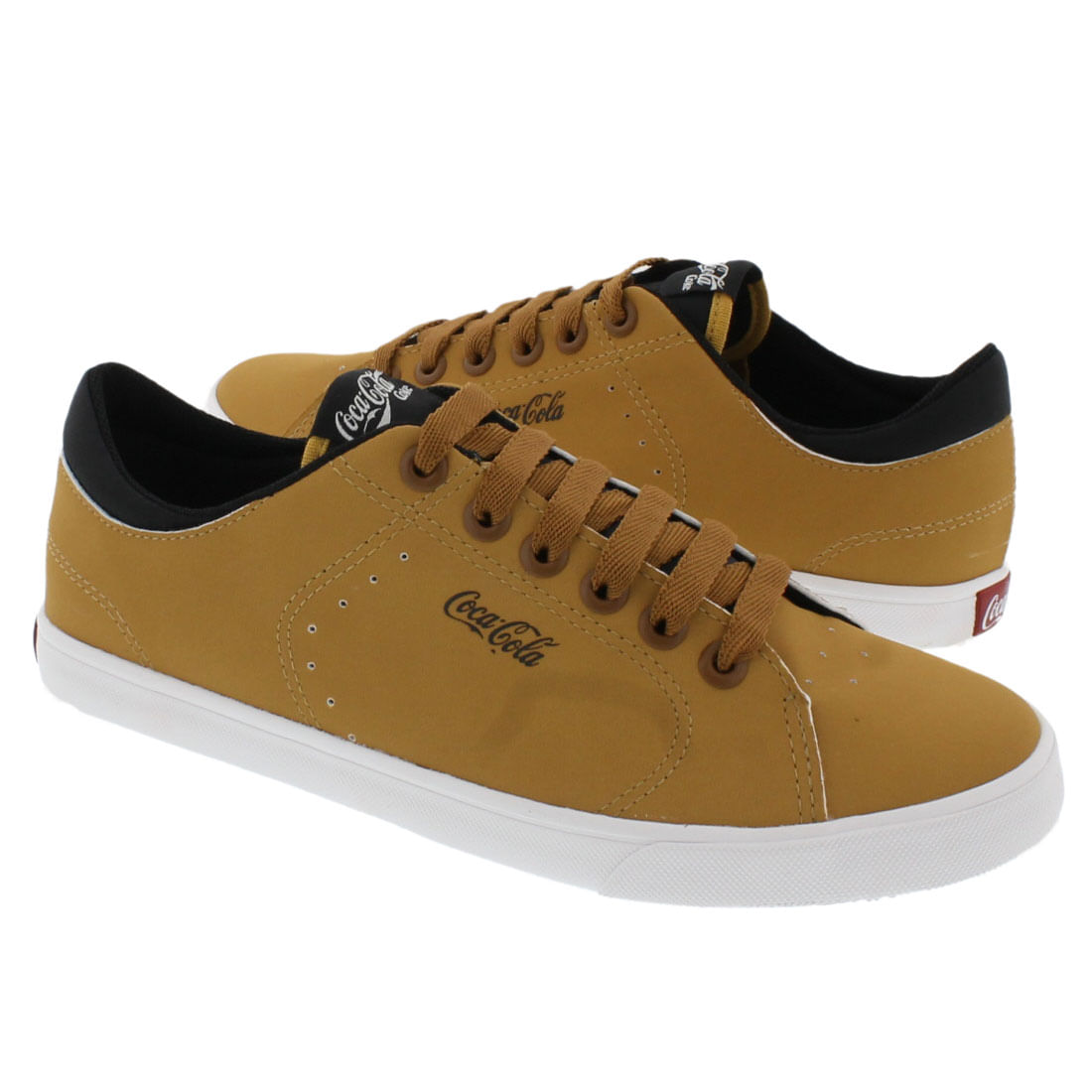 tenis coca cola mostarda