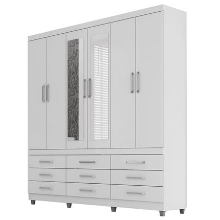 Guarda-Roupa Demóbile Canadá com 6 Portas e 9 Gavetas é boa?