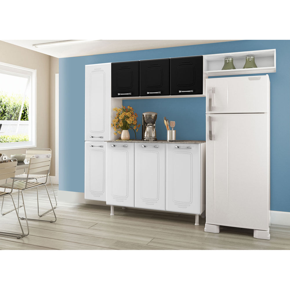Cozinha Compacta Telasul 23 Novita Com 5 Portas Comprar No Cozinha Compacta Telasul 23 Novita Com 5 Portas Comprar No