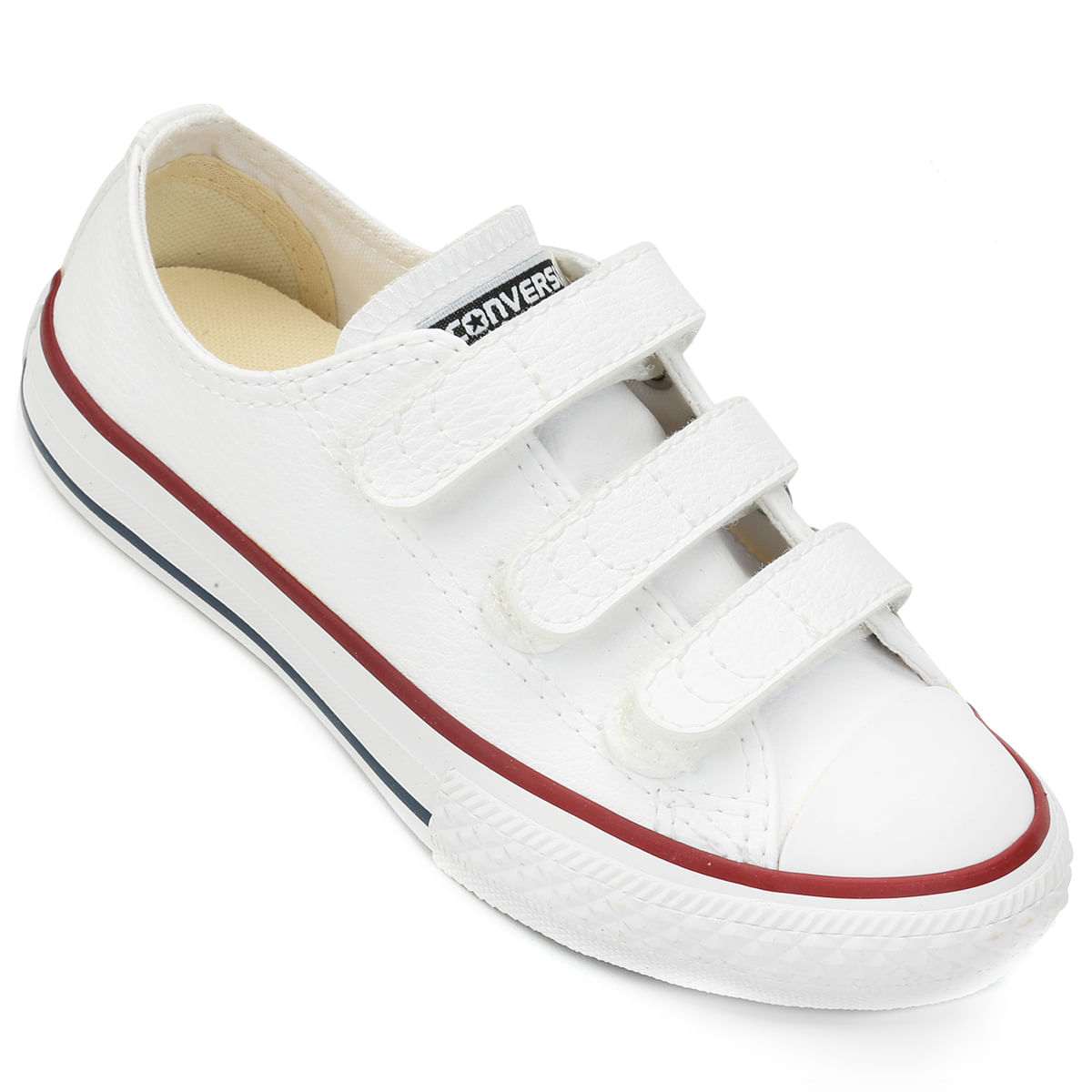 tênis infantil converse all star chuck taylor 3 velcros