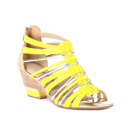 sandalia dakota amarela