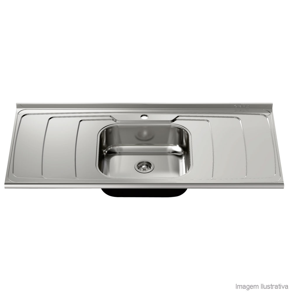 Pia De Inox Dubai 120×54 5cm Com Cuba Ghelplus Comprar No Pia De Inox Dubai 120×54 5cm Com Cuba Ghelplus Comprar No